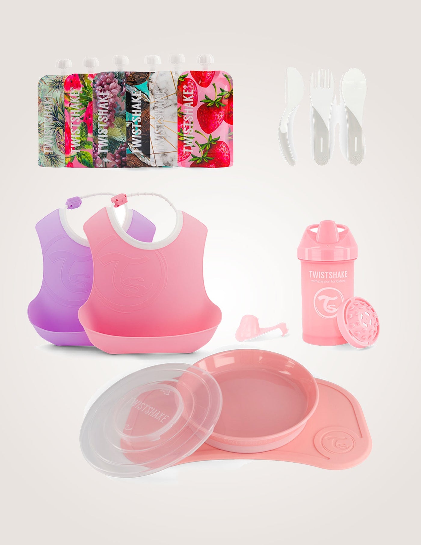 Tableware Value Pack Bundle Girl Great Gift Idea - Twistshakeshop